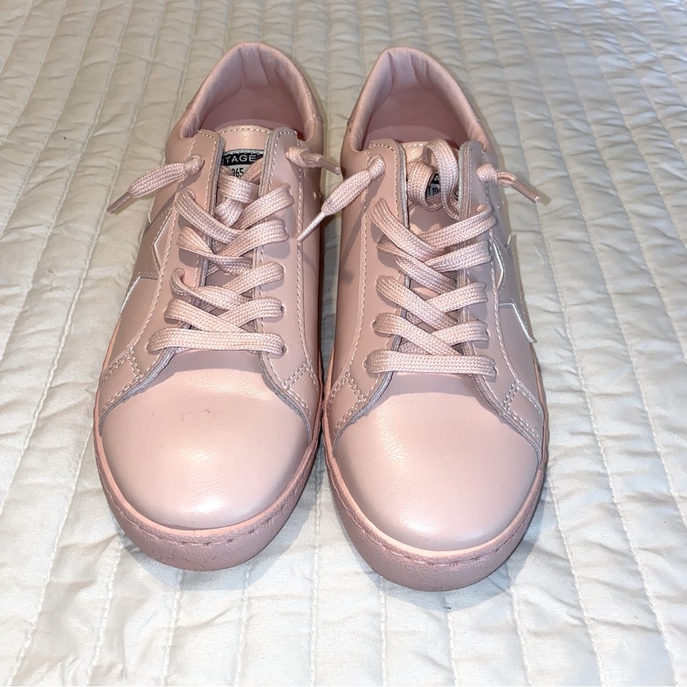Vintage Havana Bianca Sneaker, Dip Dye Pink